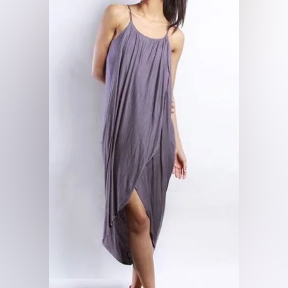 MOD REF DRESSES, Mod Ref Maxi, Purple Spaghetti Strap, Size: Small